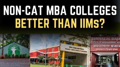 noncat mba colleges better than iims