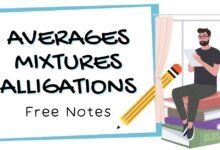 averages mixtures alligations notes