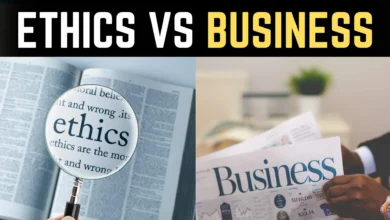 ethics vs business gd topic