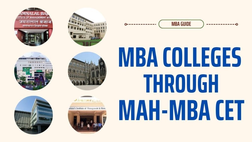 mba colleges accepting mba cet score