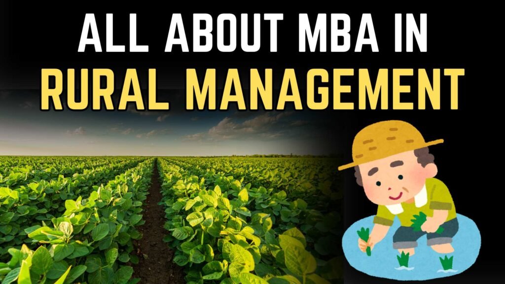 mba in rural management 