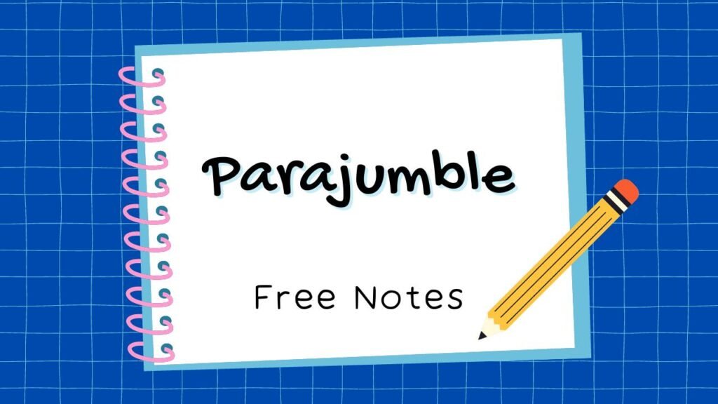 parajumble notes pdf