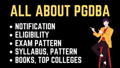 PGDBA EXAM