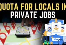 Quota for Locals in Private Jobs