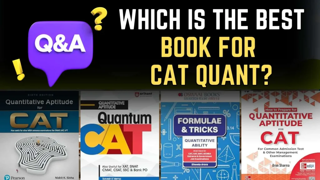 best quantitative aptitude books for CAT