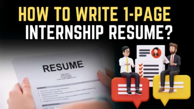 how to write 1 page resume