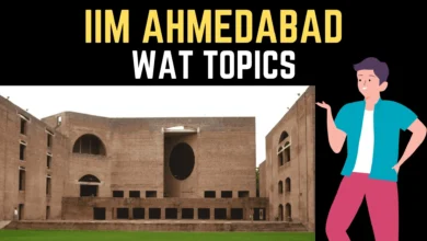 IIM Ahmedabad wat topics with answers